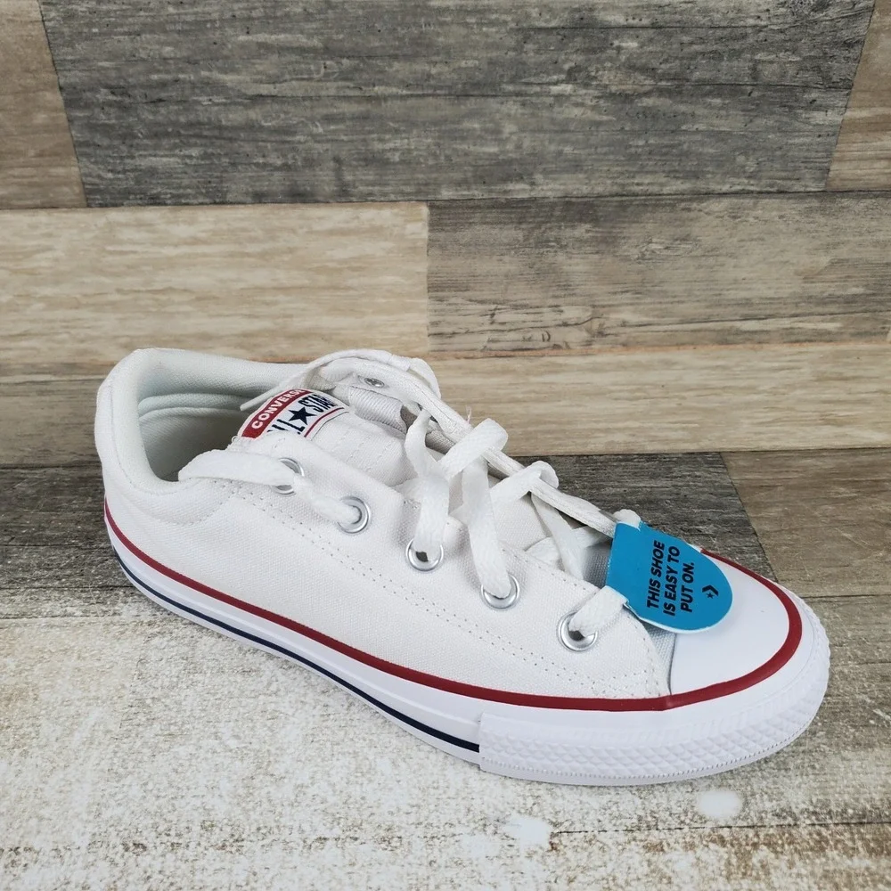 Converse Chuck Taylor All Stars Ctas Malden Kids Shoes Sz 3.5 White Athletic‎